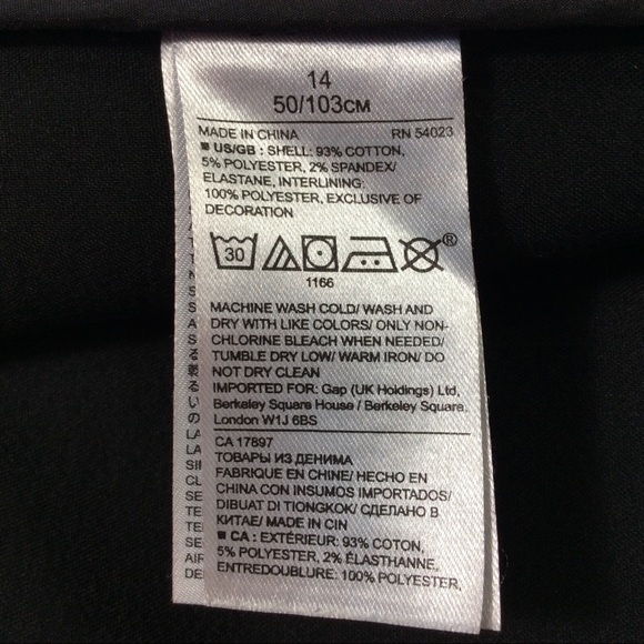 Banana Republic Denim Jean Blaze Sz 14 - Picture 6 of 9